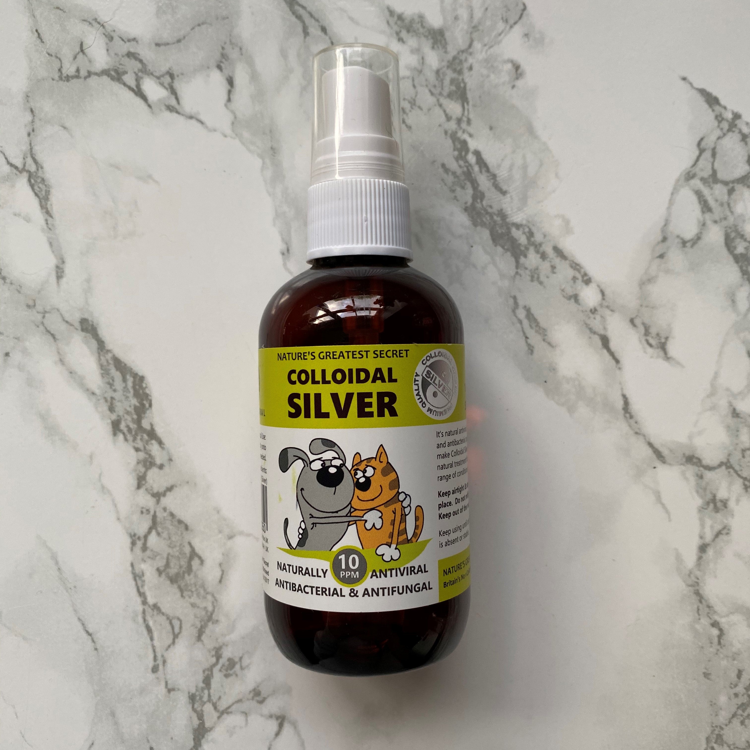 can you use colloidal silver on dogs ears