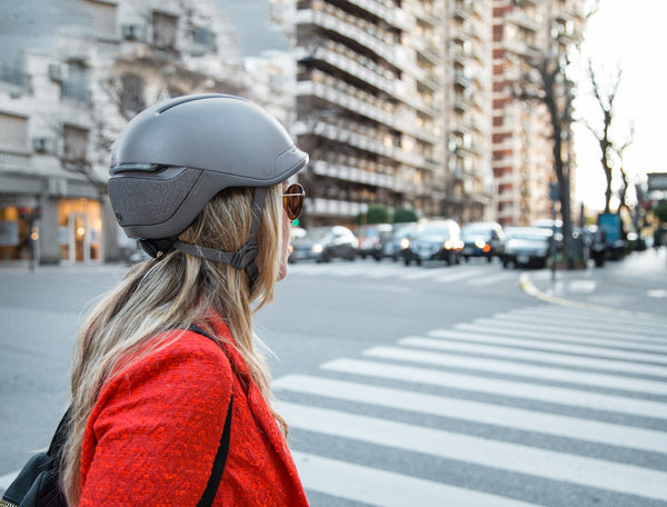 Casque vélo avec éclairage Unit 1 Faro Lifestyle Femme