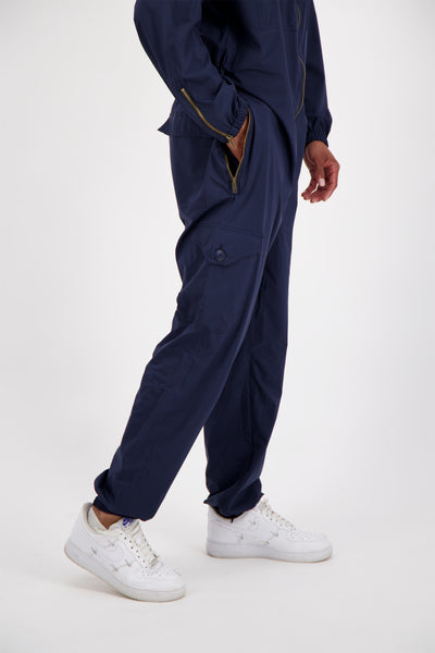 Regenanzug Look The Rain Maverick Navy elastische Details