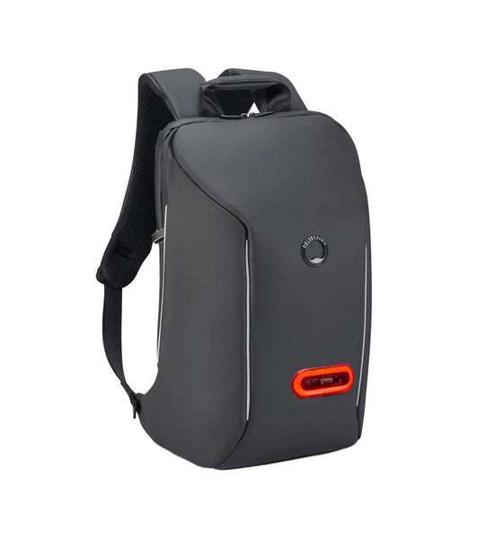 Waterproof backpack with lighting Cosmo connected Securain Black