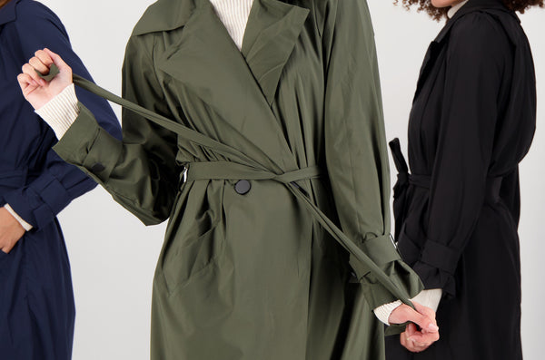 Trench Look the Rain - Détails Ceinture