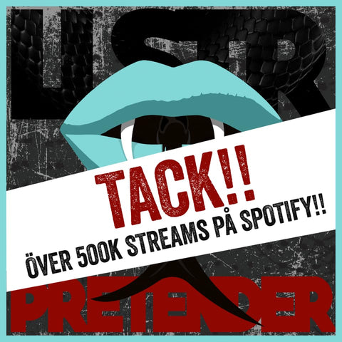 Lillasyster pretender 500k streams