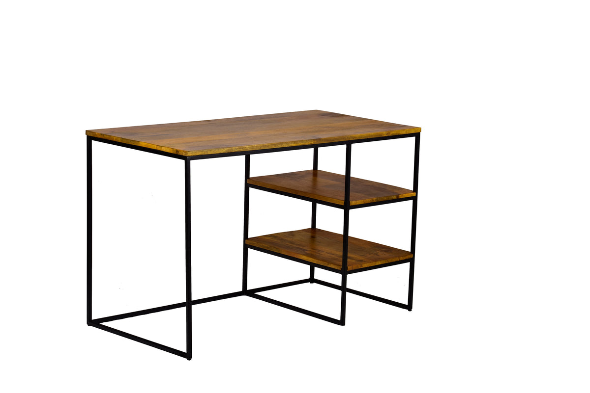 Spitiko Homes Writing desk Pickel grey  Wood & Metal / 48x24x30