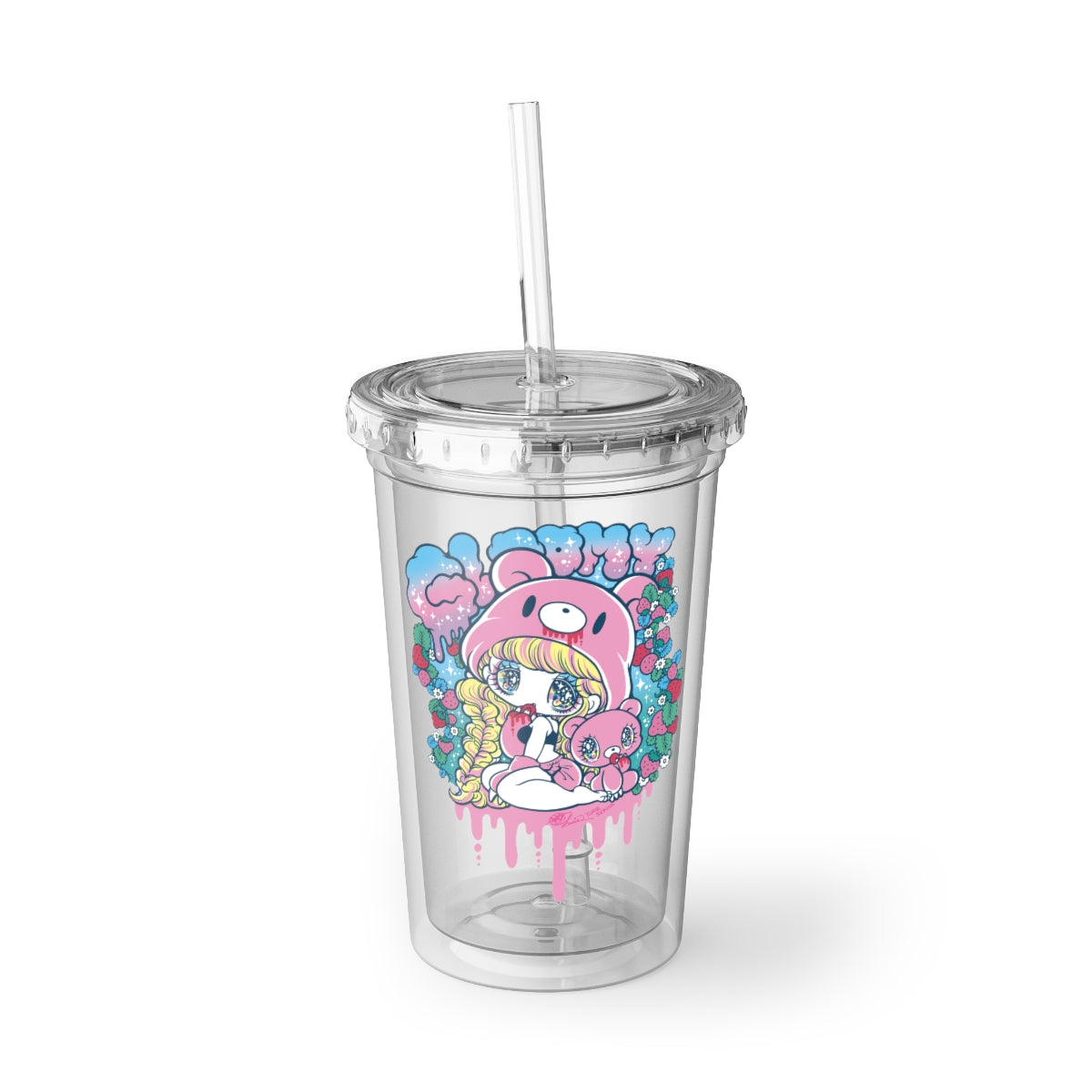 Gloomy Bear - 3D Molded Tumbler