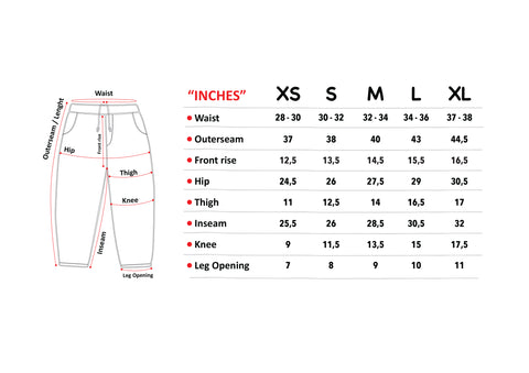 Pants Size Conversion Charts: Women's to Men's US to UK - Hood MWR