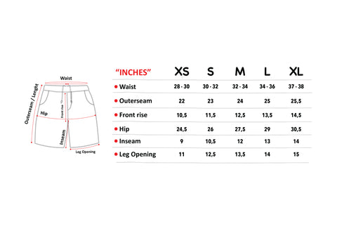 Size Chart – Televisi Star (it must be the pants)