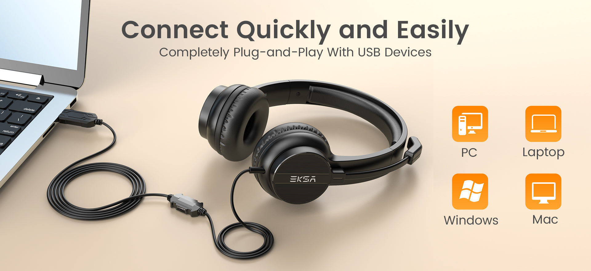 USB Wide Compatibility: Compatible with USB-A interface, ideal for PCs, laptops, and devices supporting Windows or Mac OS.