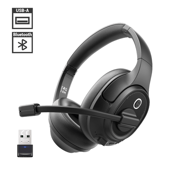 EKSA H1 Bluetooth Auriculares Micrófono, Cascos Inalámbricos para