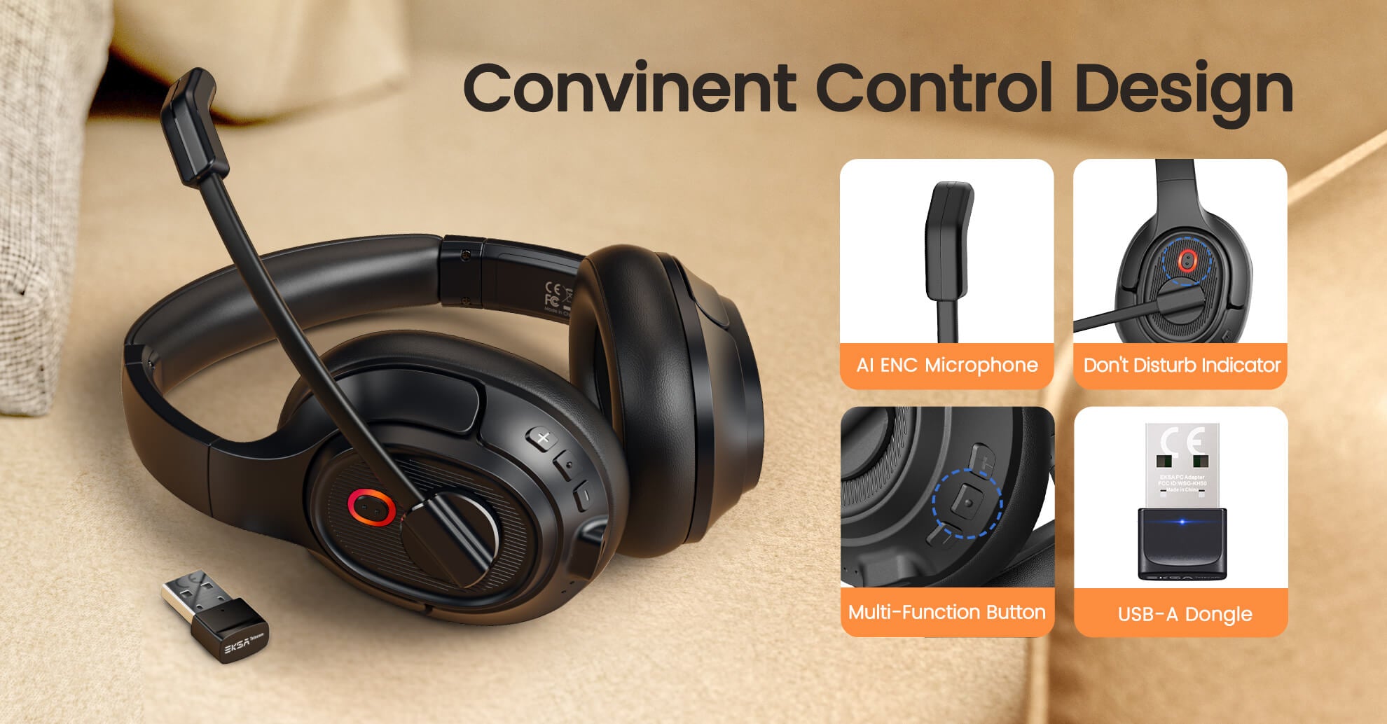 Convenient Designs of H6 Computer Headset