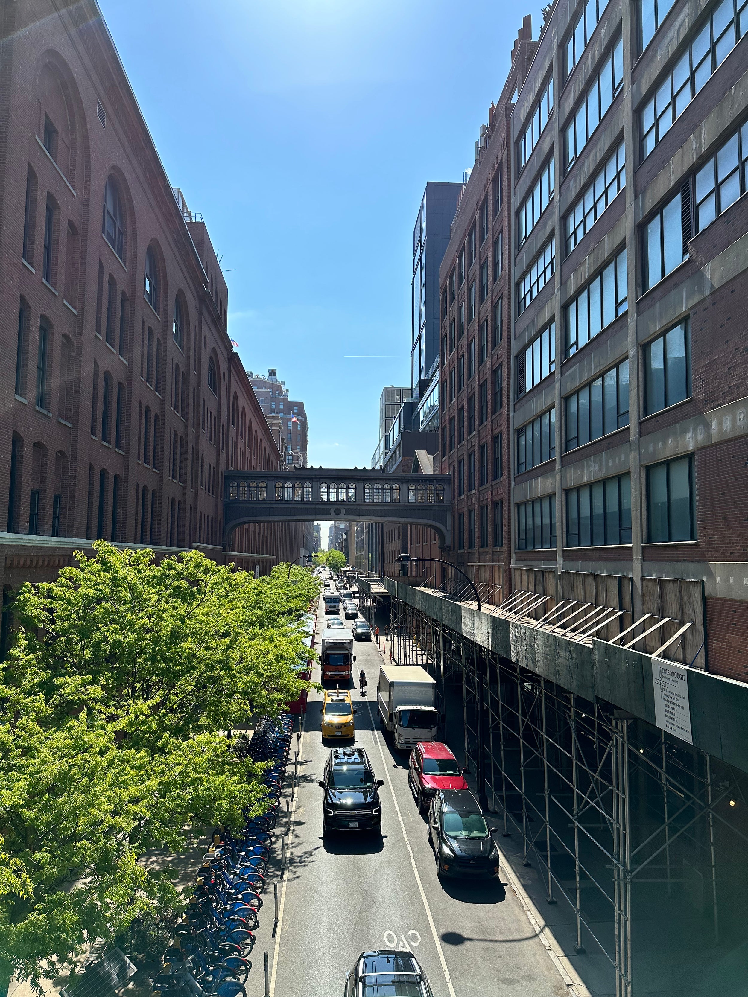 A view from the Highline