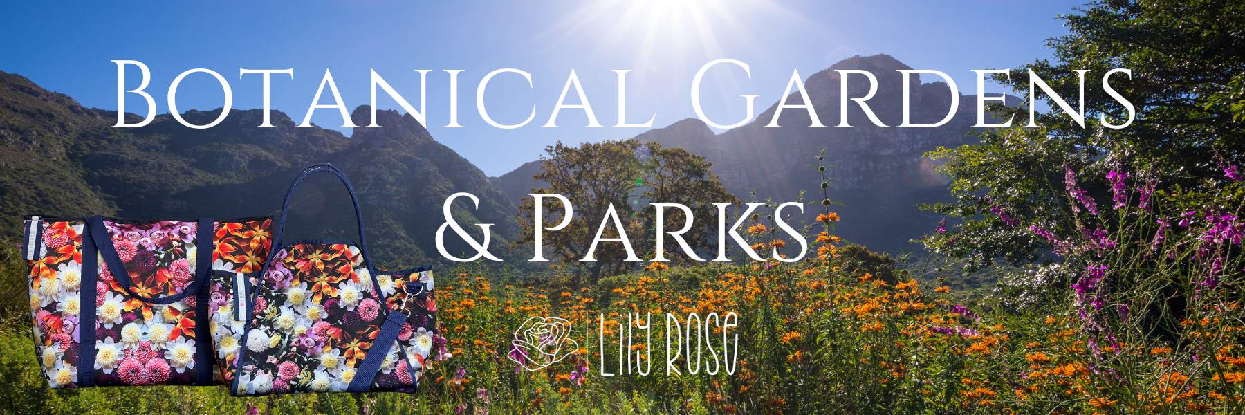 Botanical Gardens of South Africa with Lily Rose Collection's Abundance Busy Bag & Bag of Plenty