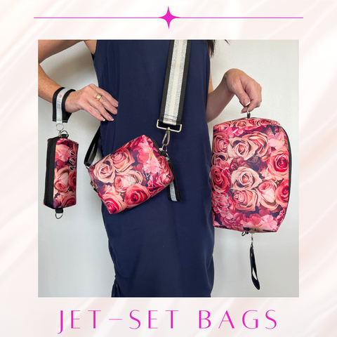 Passion Jet-Set Bags: Small Designer Neoprene Multipurpose Bags