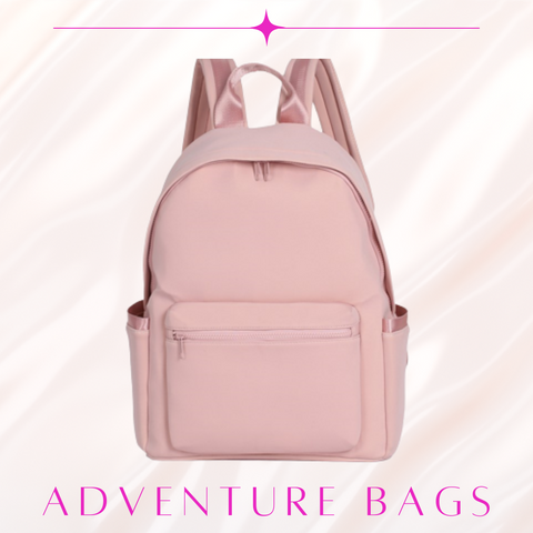 Candy Floss Adventure Bag: Designer Neoprene Backpack from The Lily Rose Collection