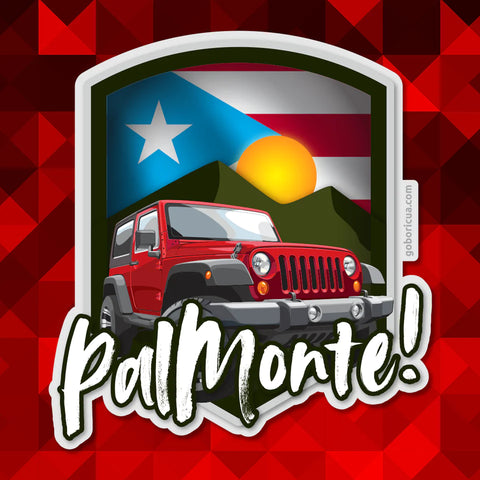 Pal Monte Puerto Rico Sticker