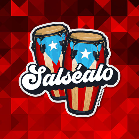 Salsealo Puerto Rico Sticker