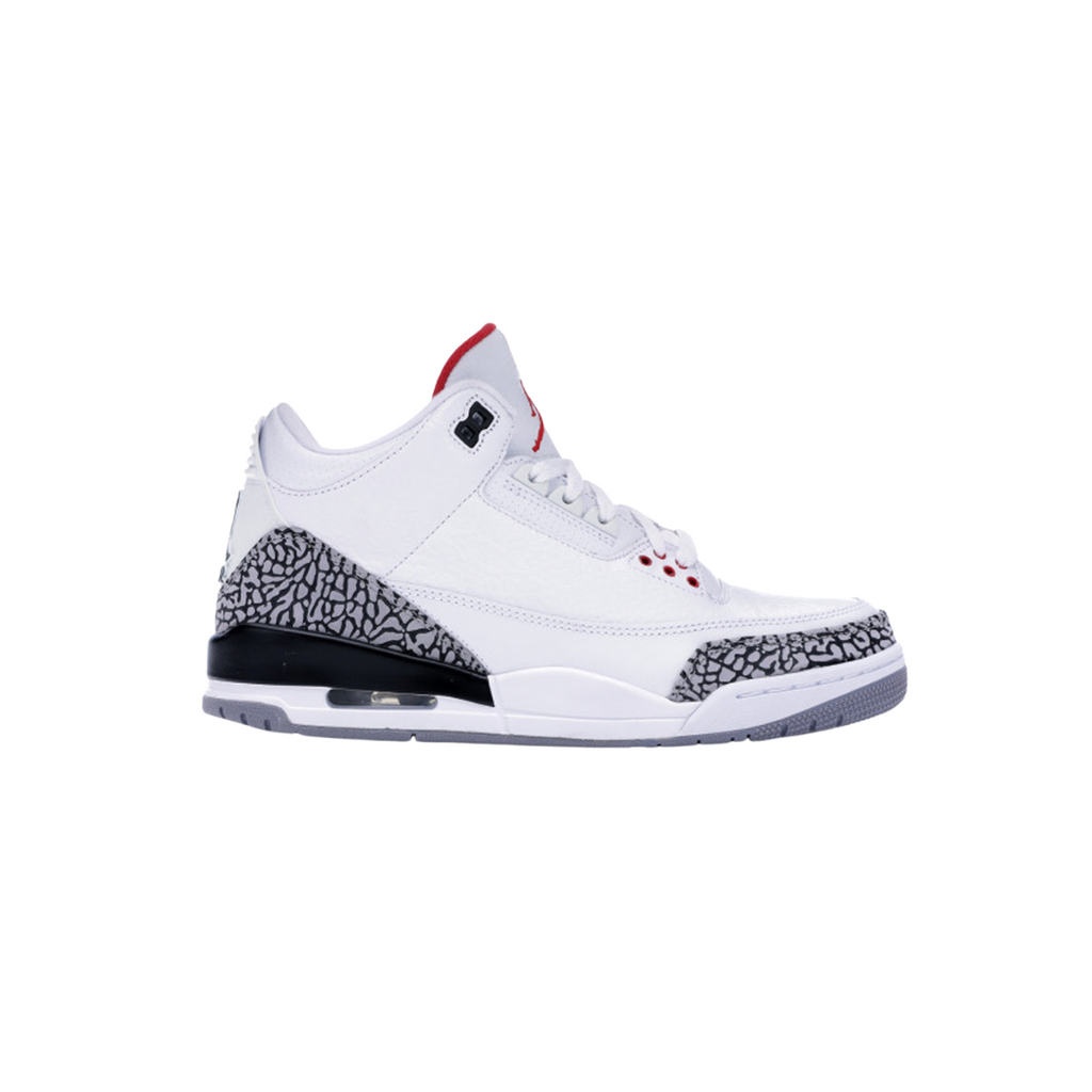 all white jordan 3 retro