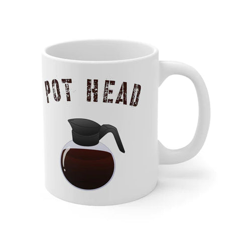 Pot Head snarky coffee mug