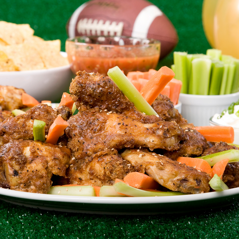 wings for super bowl party