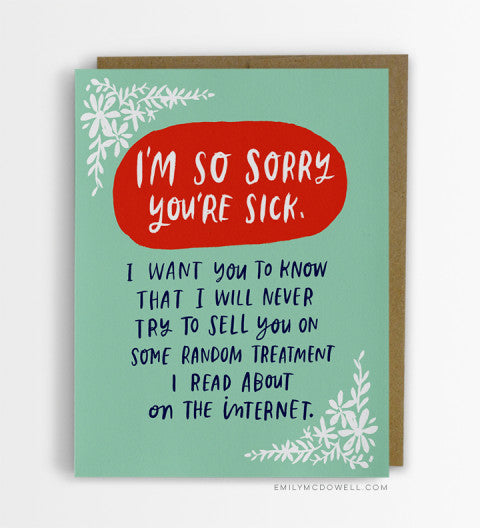 Empathy Cards for serious illness: Treatment on the Internet