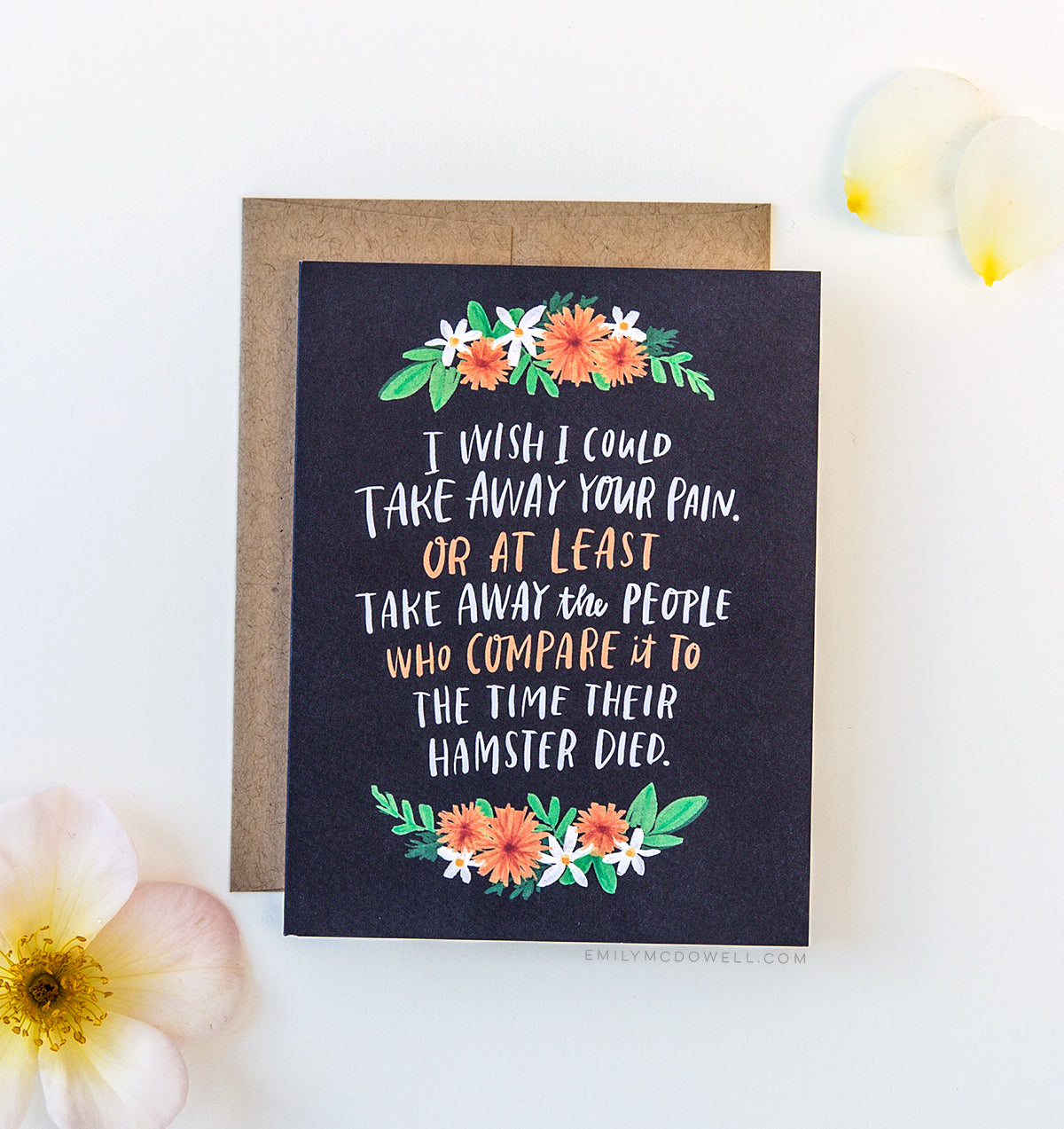 Emily McDowell - Empathy & Sympathy Card - Kale