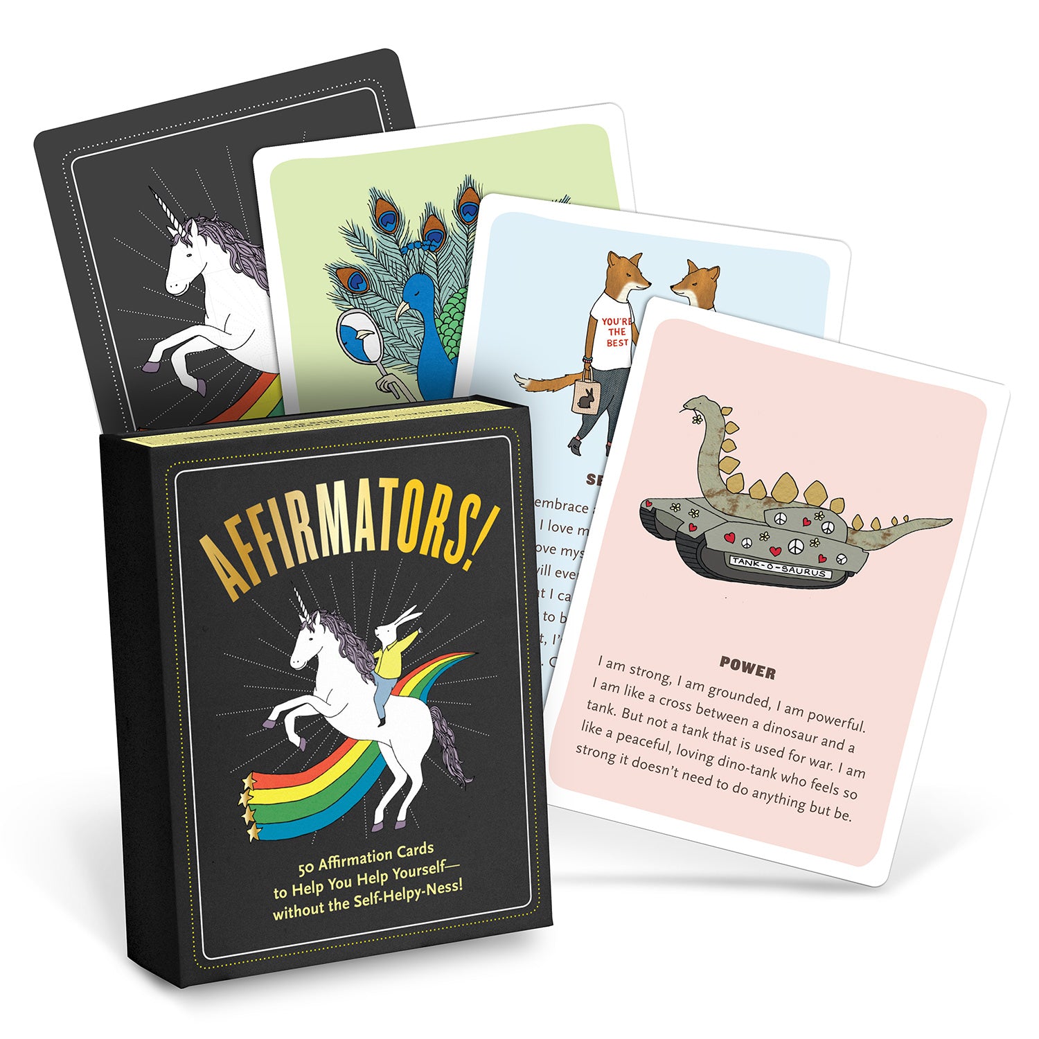 Affirmators!® 50 Affirmation Cards Deck