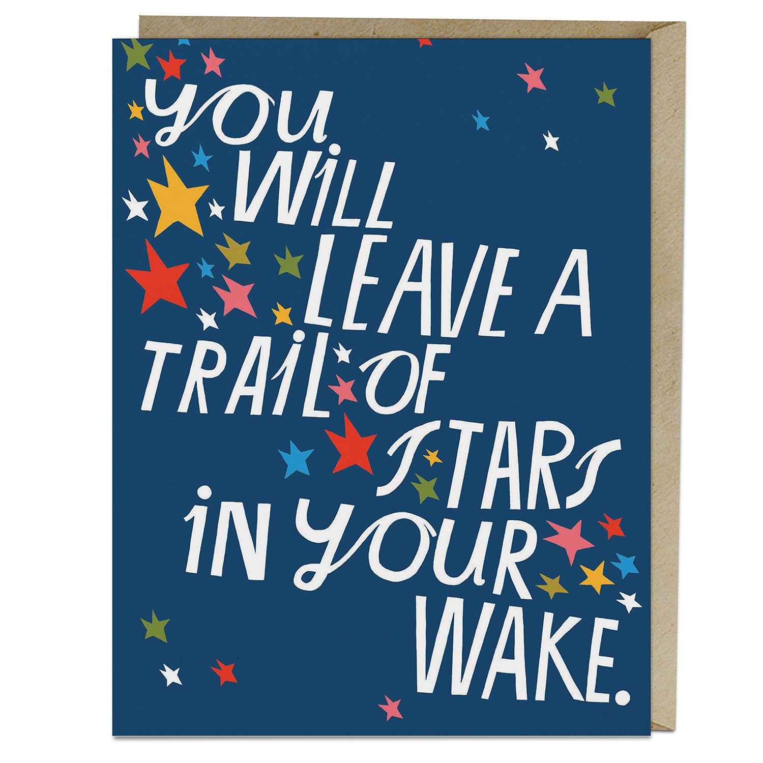 Trail Of Stars Card