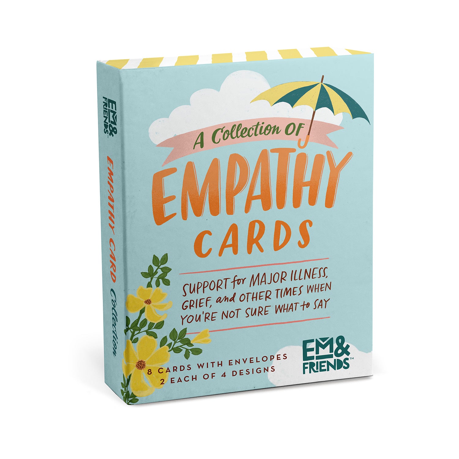 Empathy Cards, Box Of 8 Assorted