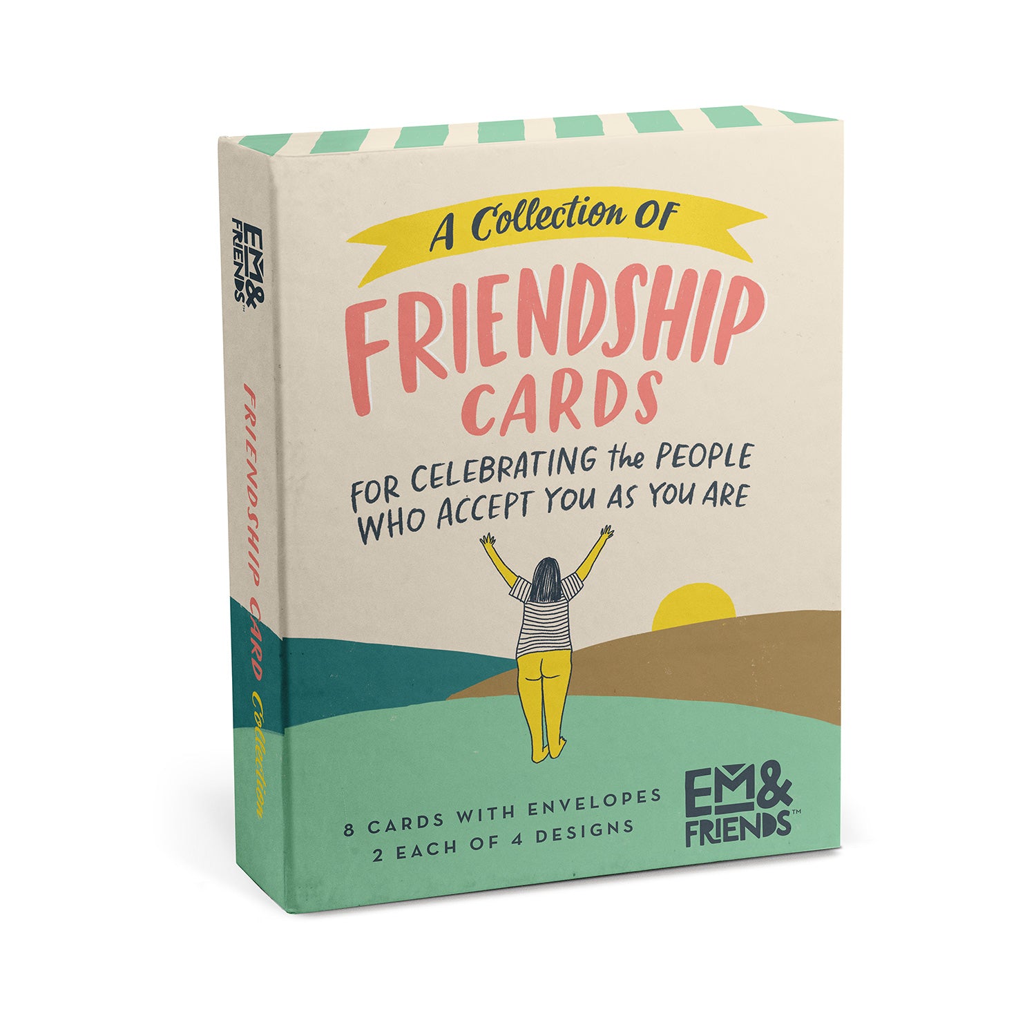 Friendship/Encouragement Cards, Box Of 8 Assorted