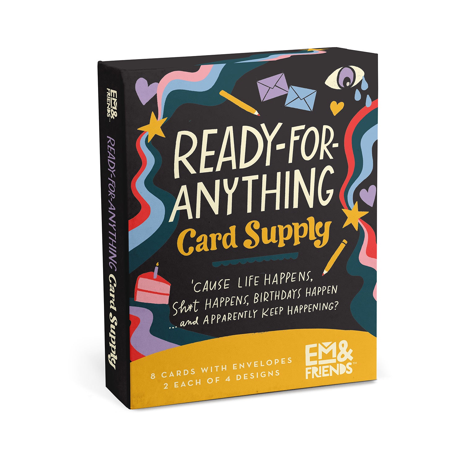 Ready For Anything Boxed Cards, 8 Assorted Year-Round Cards