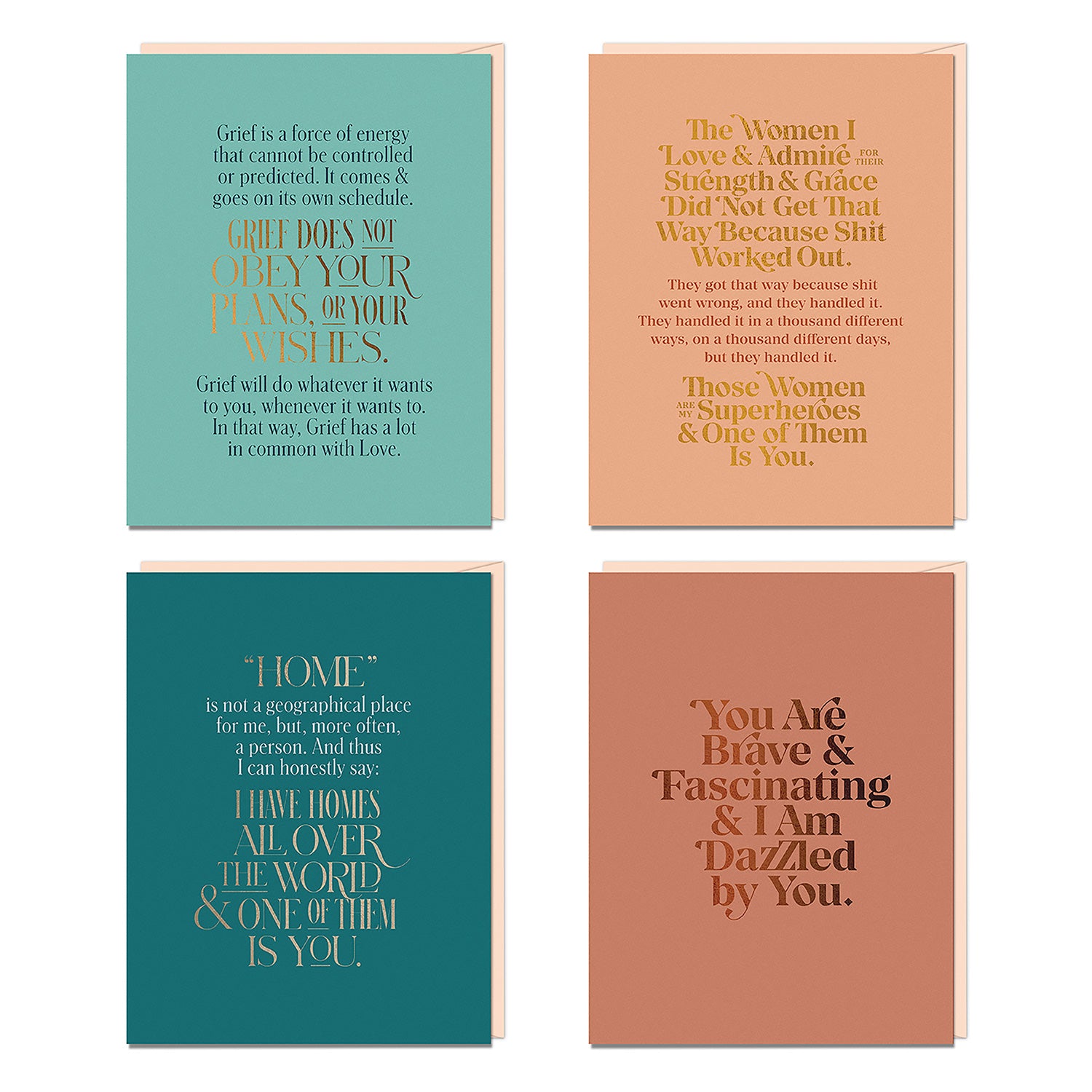 Onward Encouragement Cards, Box Of 8 Assorted