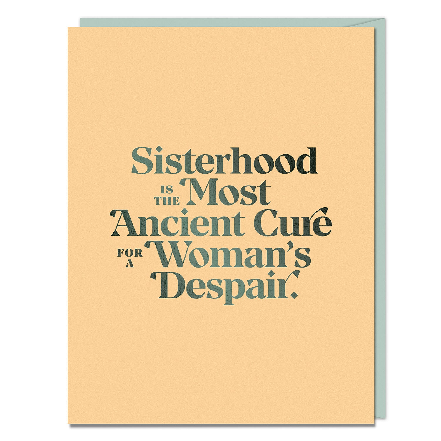 Sisterhood Encouragement Card