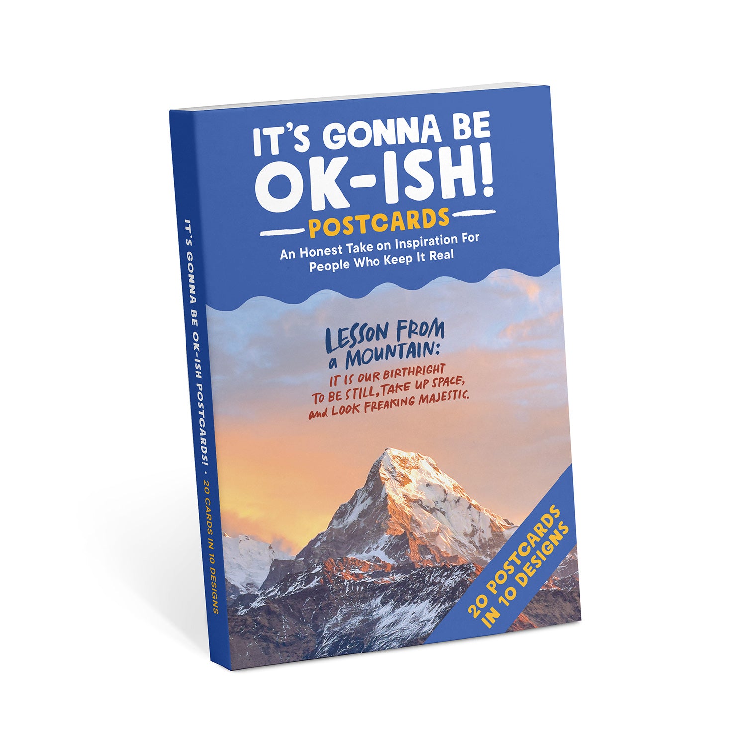 It’s Gonna Be OK-Ish Reasonable Achievement Postcard Book