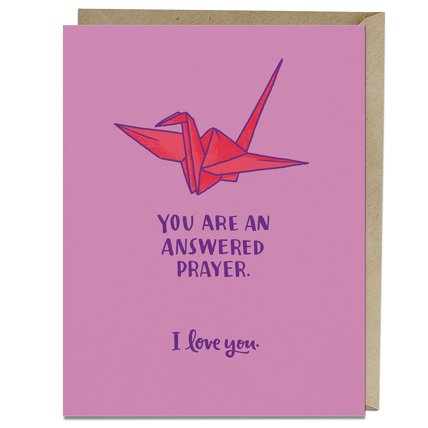 Answered Prayer Love Card