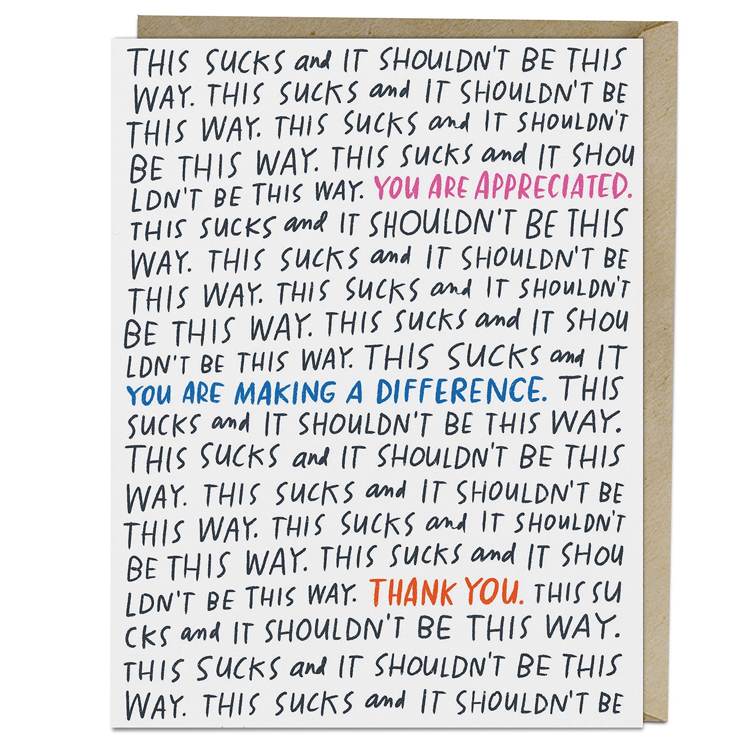 It Shouldn’t Be This Way Card Empathy Card