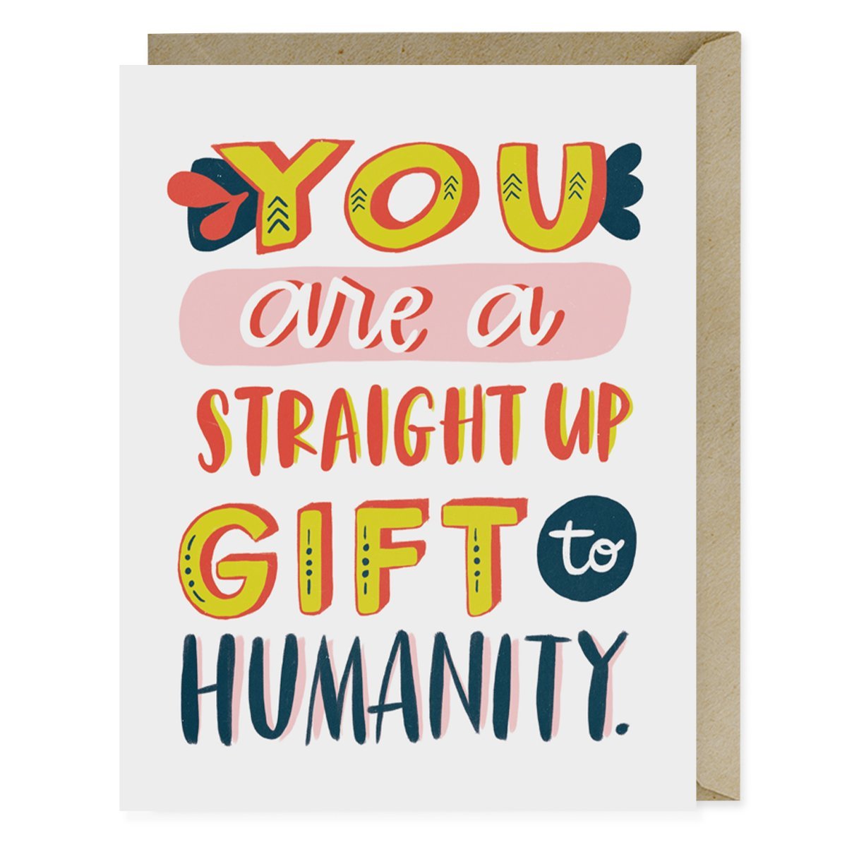 Gift To Humanity Friendship Card Em Friends