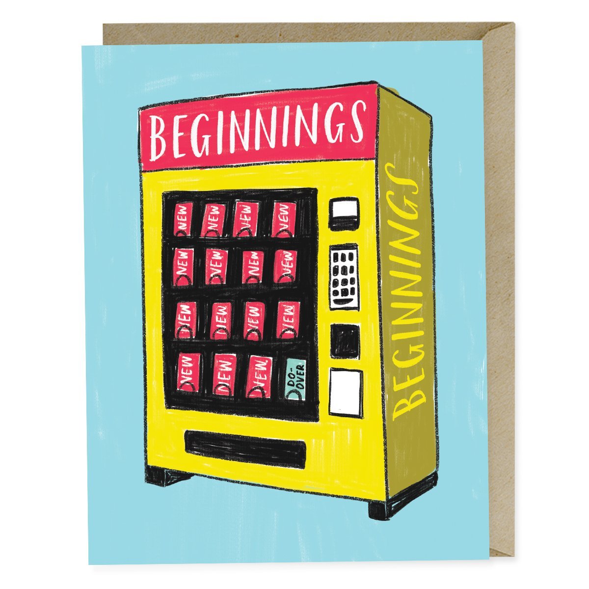 New Beginnings Vending Card