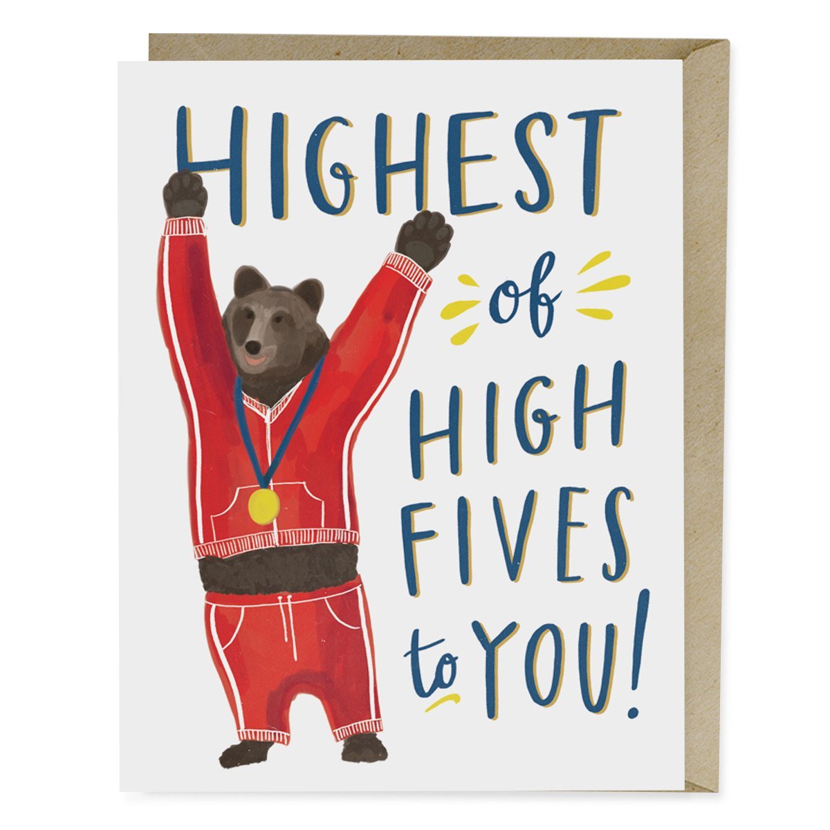 Highest Of High Fives Card