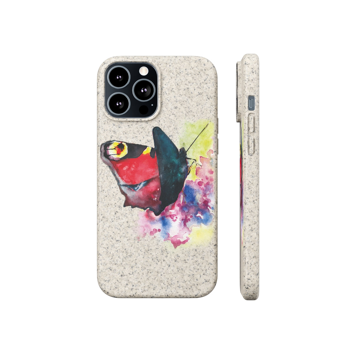 "Peacock Butterfly" Biodegradable Phone Case
