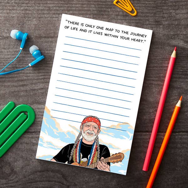 THE FOUND - Notepad: Willie Nelson