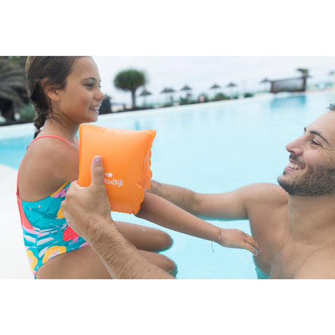 Brassards piscine en mousse vert avec sangle élastiquée pour enfant de  15-30 kg - Decathlon Cote d'Ivoire