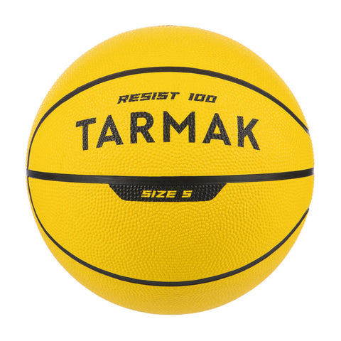 Ballon de basketball taille 7 - Resist 900 rouge noir