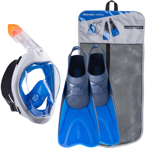 Kit de tuba, masque anti-buée pour myopie, tuba à sec, anti-fuite,  équipement de plongée pour adultes et adolescents, avec sac de kit de tuba  : : Sports et Loisirs