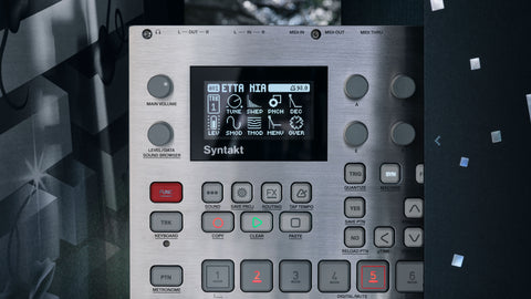 Elektron Syntakt e25 Remix Edition.