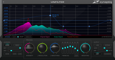 Zynaptiq Unfilter.