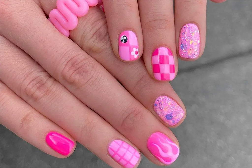 Playful Pink for Short Nails