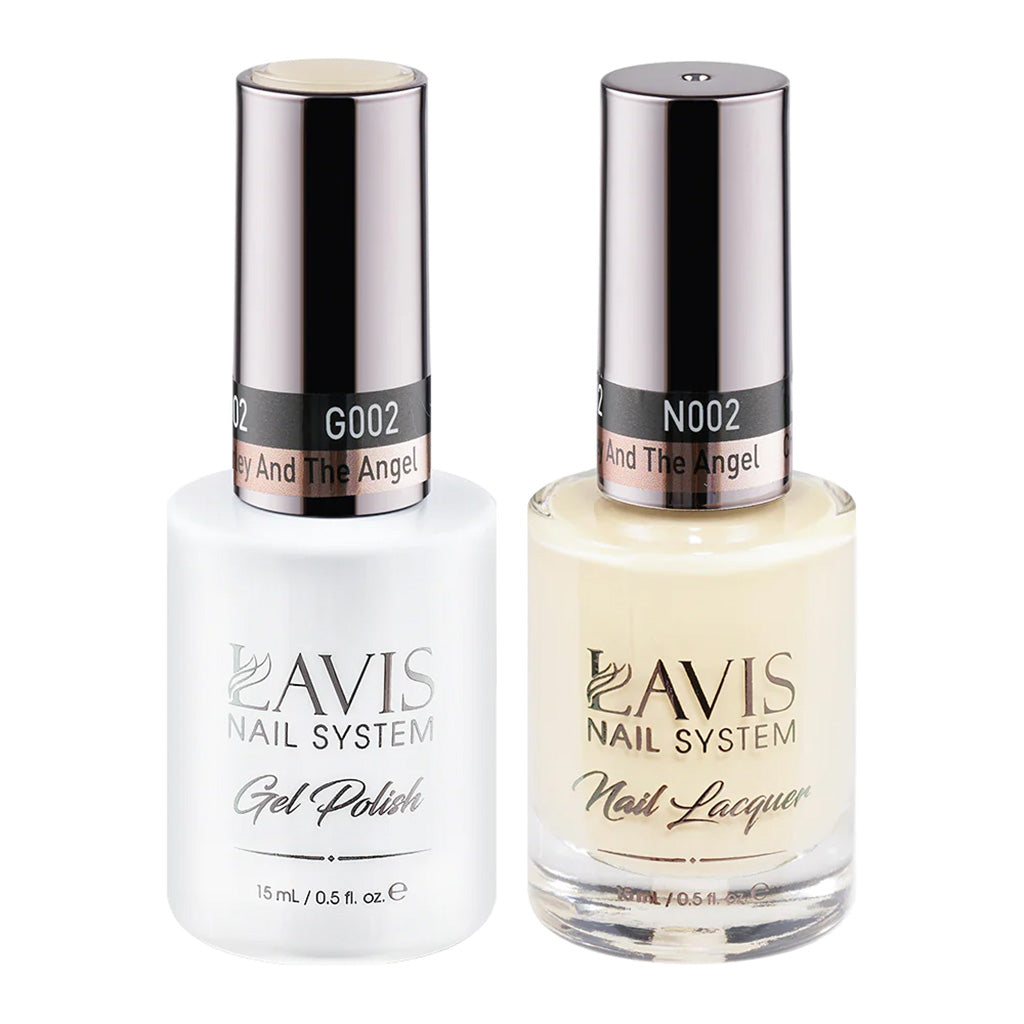 Lavis Gel Nail Polish Duo - Charley and the Angel