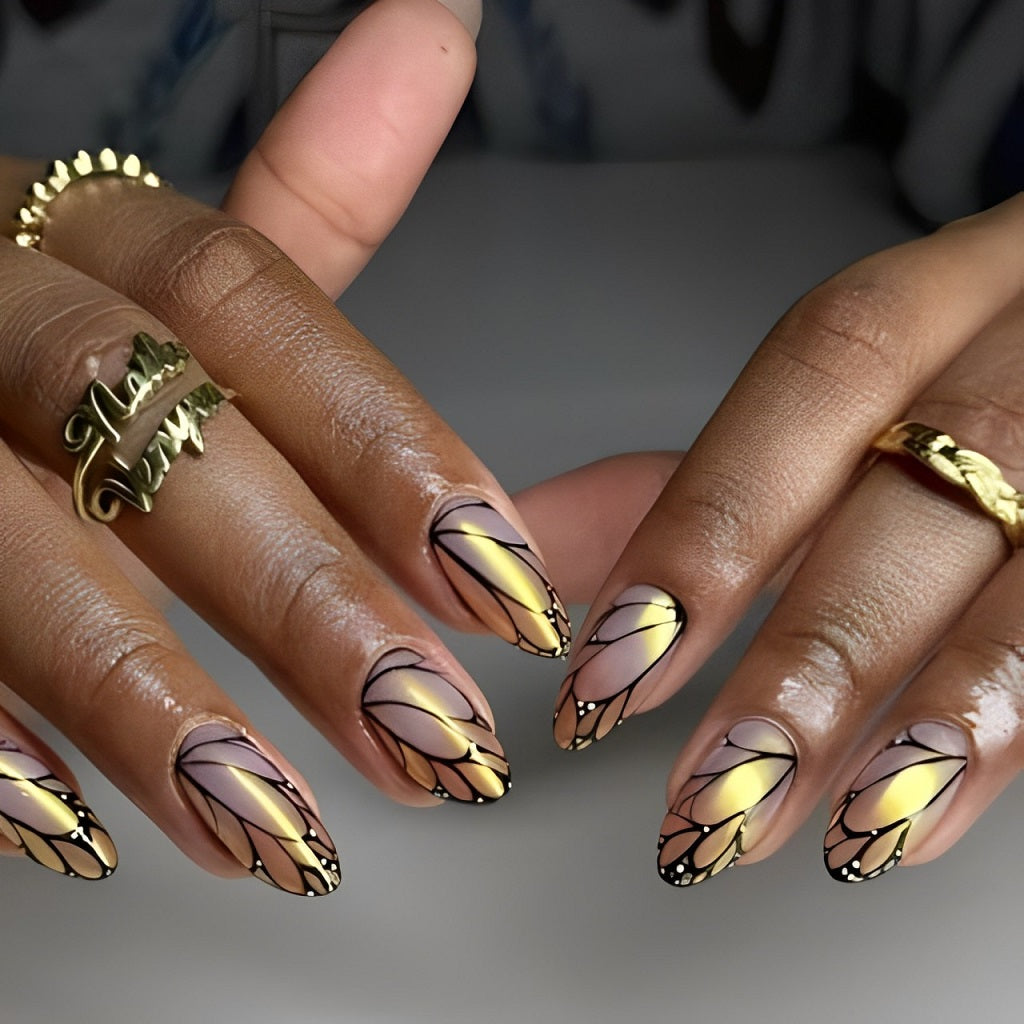 Butterfly Wing Nails