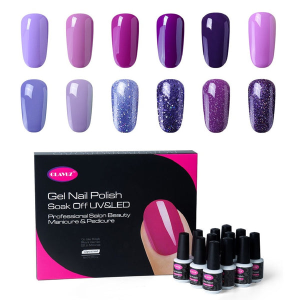 CLAVUZ Gel Nail Polish Set