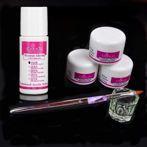 Chartsea Pro Simply Nail Art Kits Acrylic Liquid PowderTools set