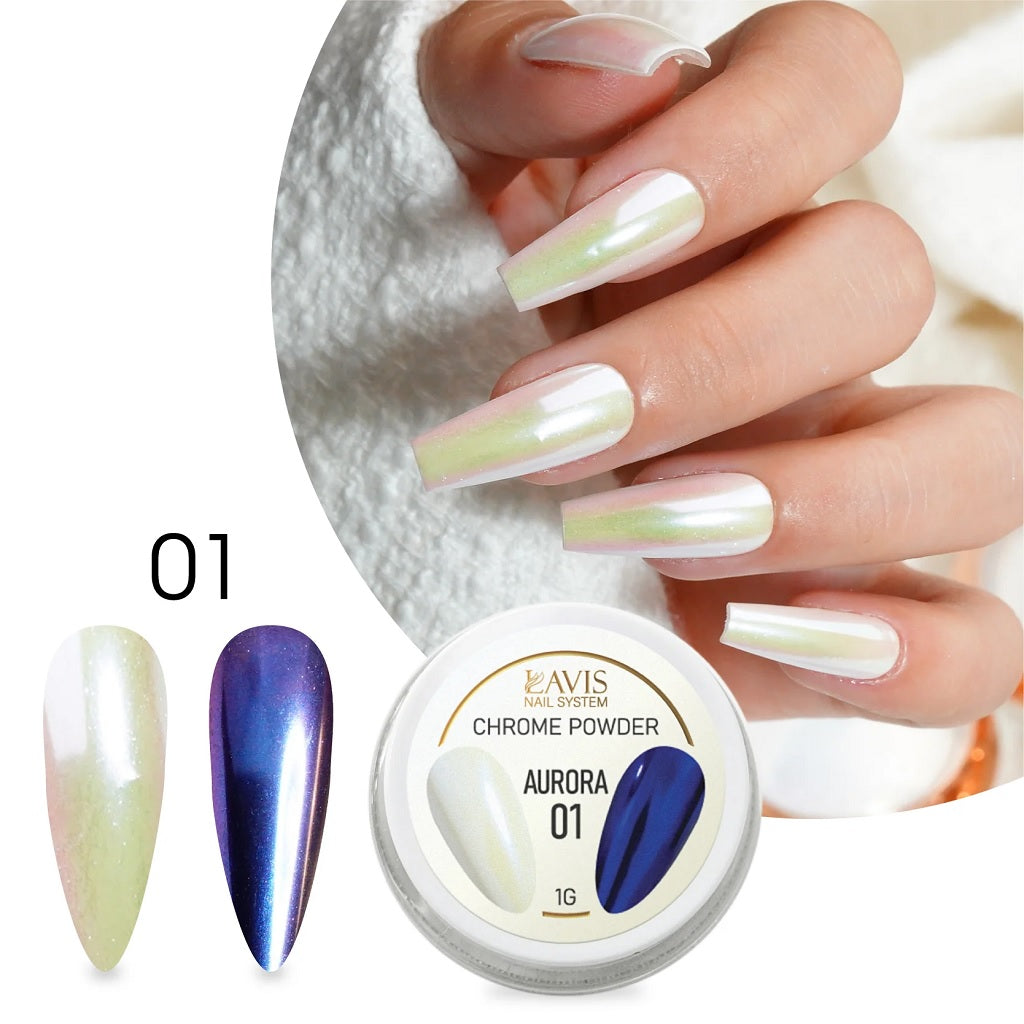 Chrome Nail Powder